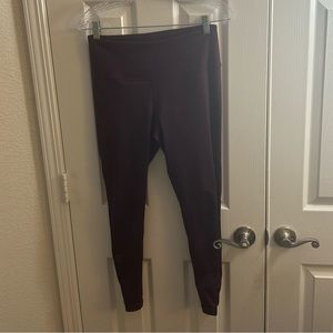 Zella Maroon Leggings - Size M